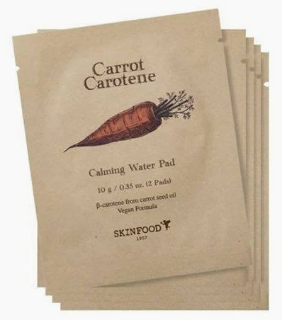 Carrot Carotene Calming Water Pad - Set con 2 piezas